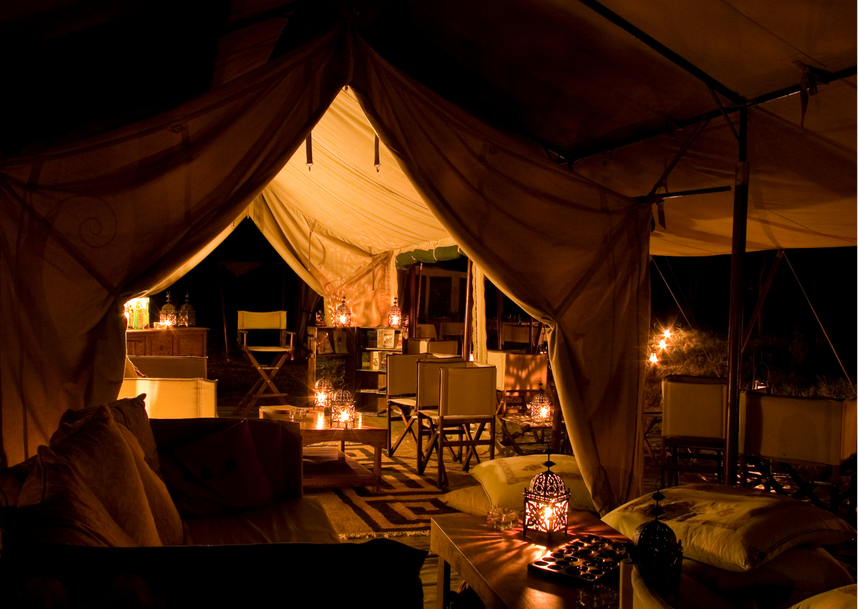 campement au centre du Serengeti pendant un safari Tanzanie 6 jours